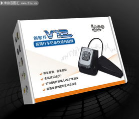 电子科技产品包装盒模板